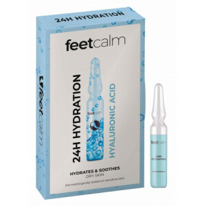 Feetcalm Professional Box Ampullen 24H Hydration/Feuchtigkeit 30 Stck x 2 ml
