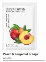 Tester Hand- und Bodylotion 3ml Peach&Bergamot Orange